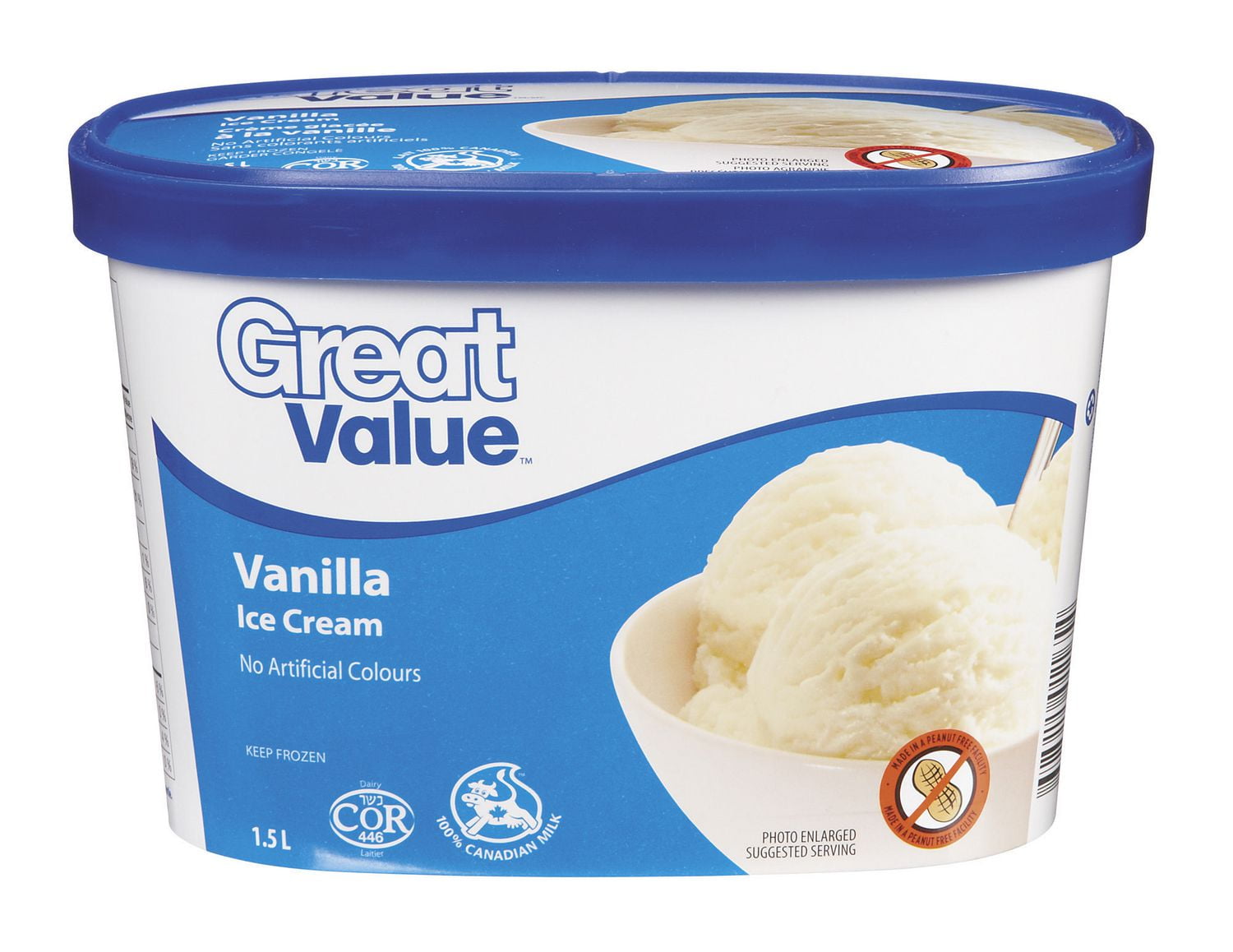 Great Value Vanilla Ice Cream