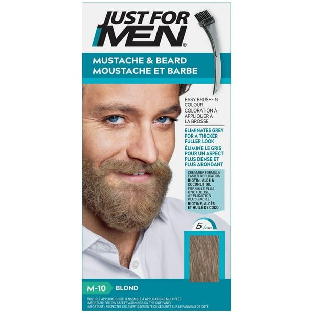 Just for Men Moustache et barbe M-10 Blond