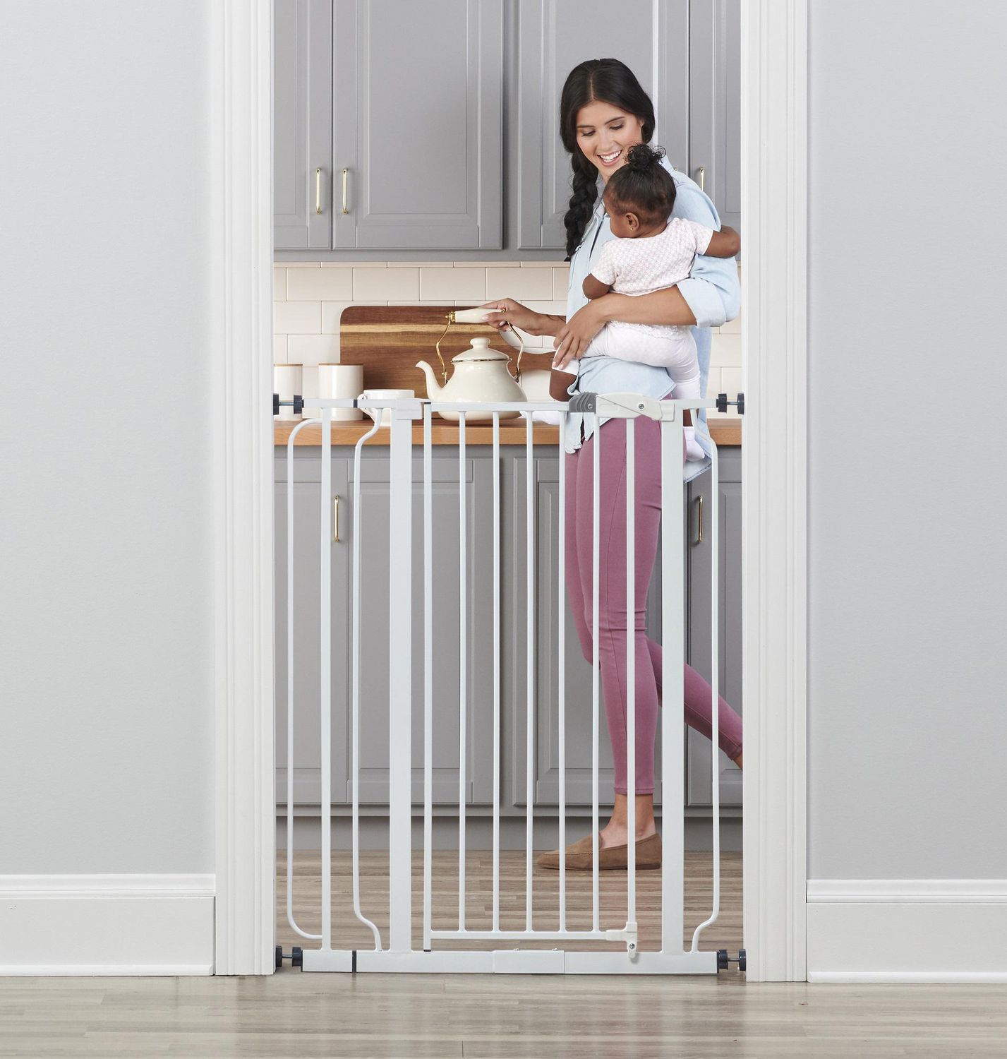 extra tall extra wide baby gate