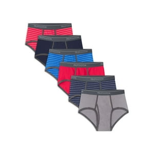 Fruit of the Loom Les slips de mode pour hommes, 6-Pack