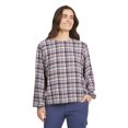 thumbnail image 1 of CHAPS PLEAT NECK TOP, 1 of 3