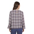 thumbnail image 2 of CHAPS PLEAT NECK TOP, 2 of 3