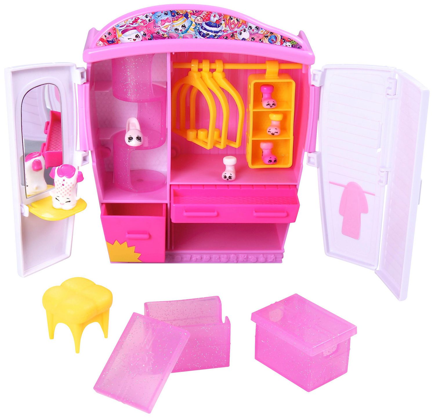 Shopkins Season 5 Fashion Spree Style Me Wardrobe Playset