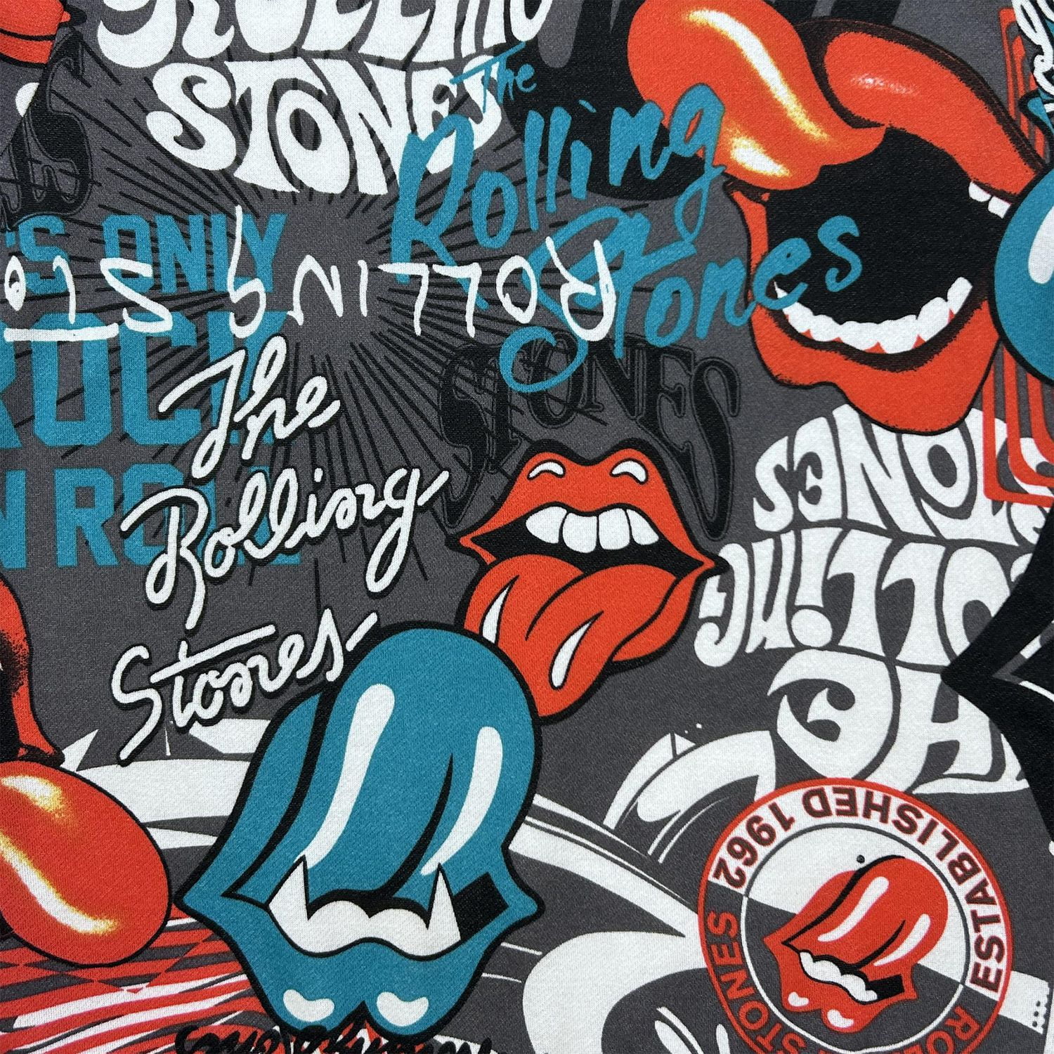 Rolling Stones Sweat à capuche homme. Ce sweat à capuche pour homme à manches longues est le haut parfait à porter avec vos bas préférés et