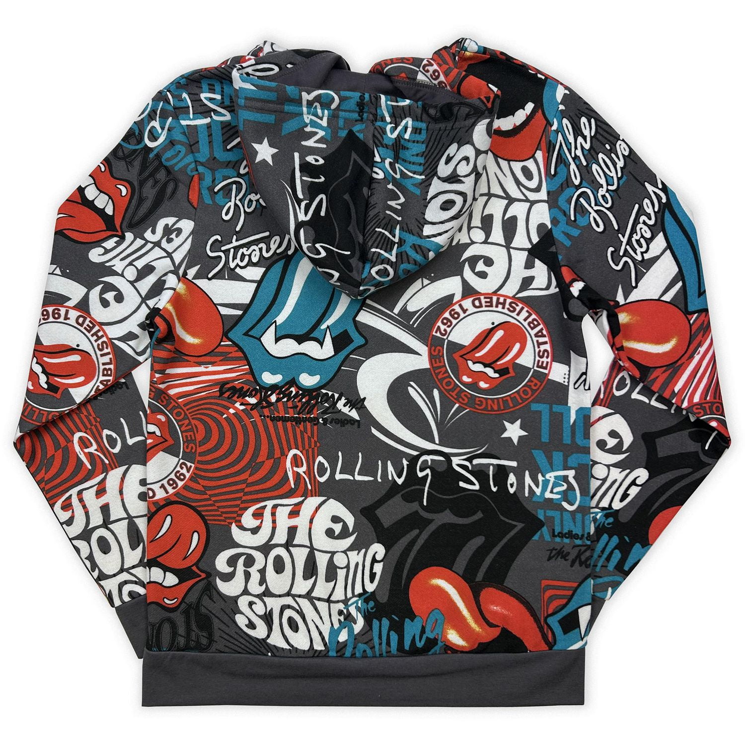 Rolling Stones Sweat à capuche homme. Ce sweat à capuche pour homme à manches longues est le haut parfait à porter avec vos bas préférés et