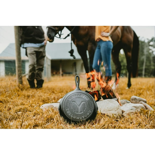 Dont walk RUN 🏃🏼‍♀️to Walmart for this Yellowstone cast iron