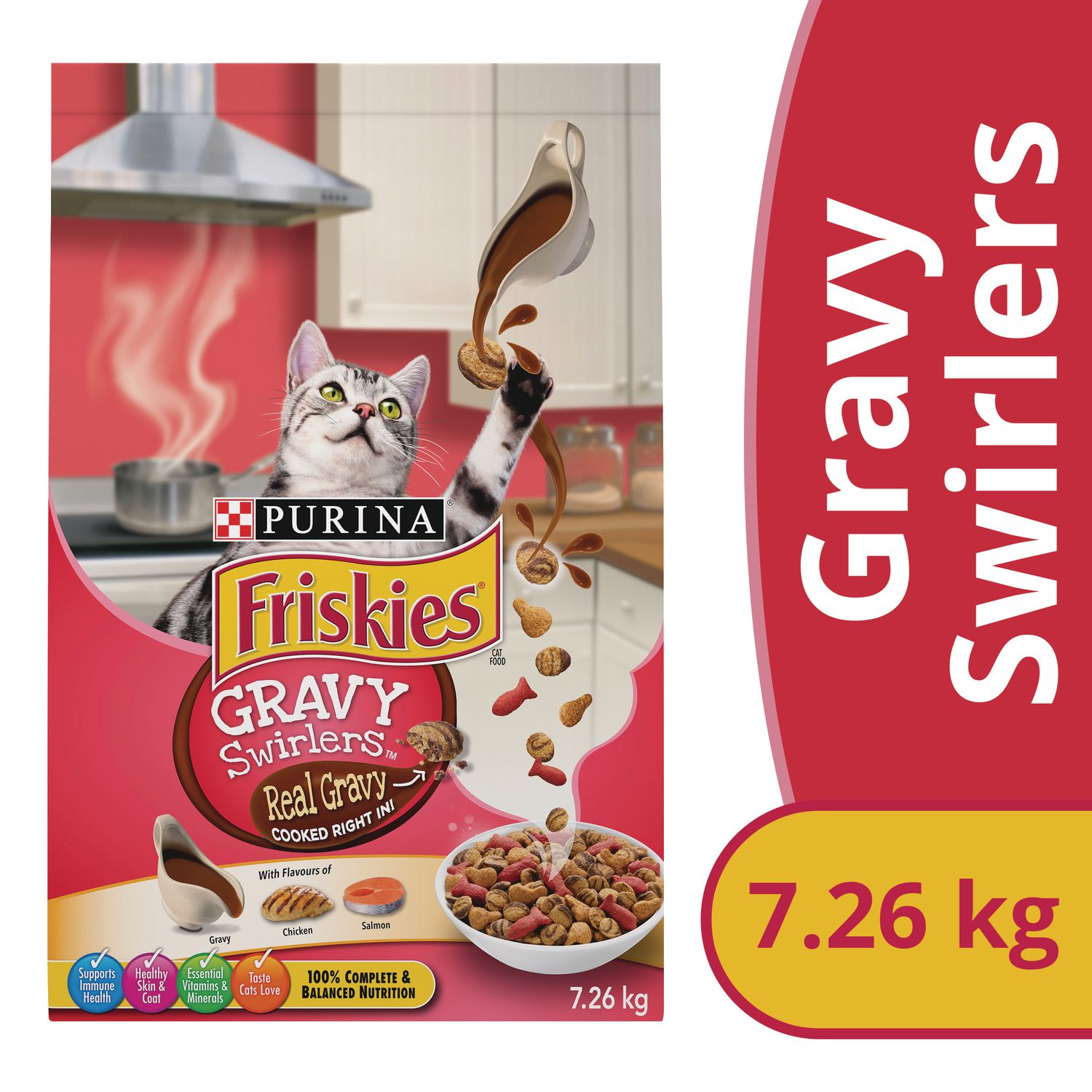Friskies Gravy Swirlers Dry Cat Food 7.26 kg Walmart Canada