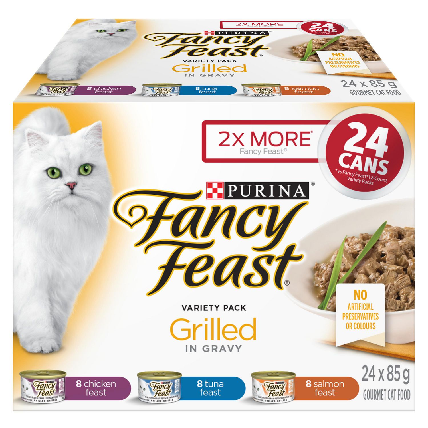 purina fancy feast wet cat food