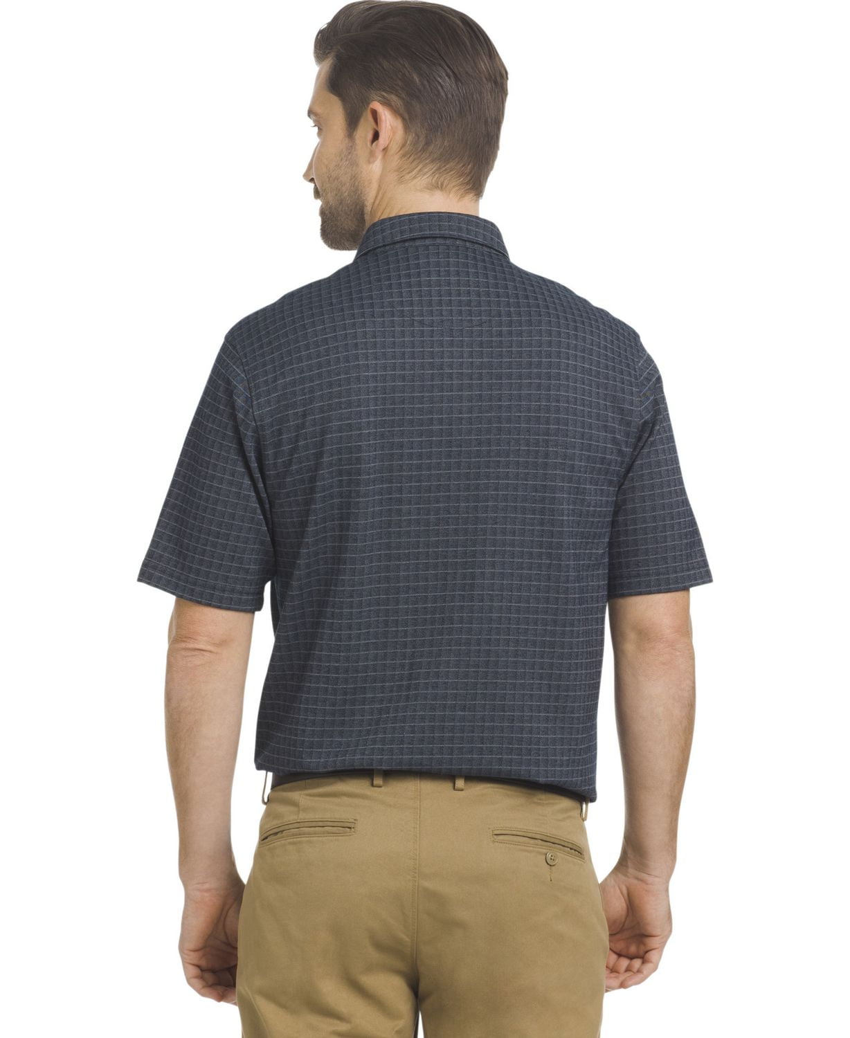 Arrow S/S Jacquard Mini Check Polo