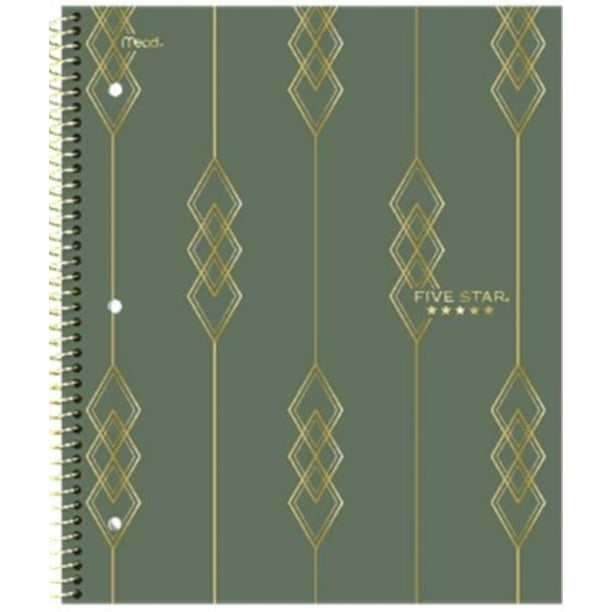 Five Star Style 1 Subject Notebook, Notebook Walmart.ca