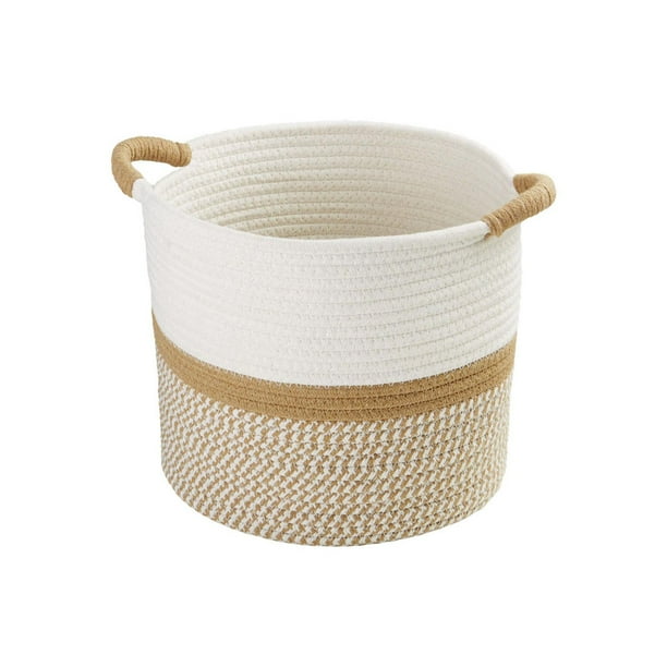 hometrends Décor Basket, Rush fabric rope - Walmart.ca