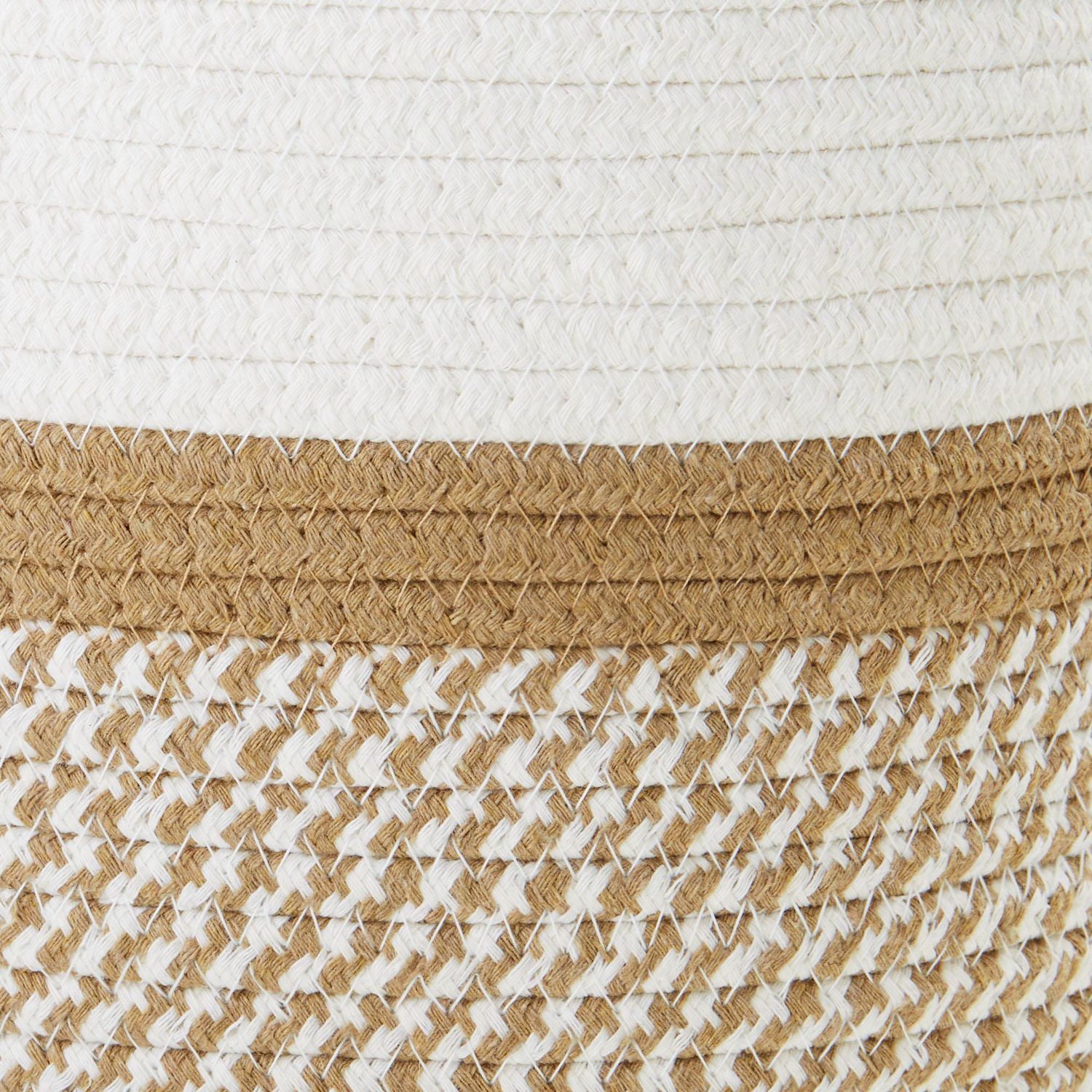 hometrends Décor Basket, Woven rope 