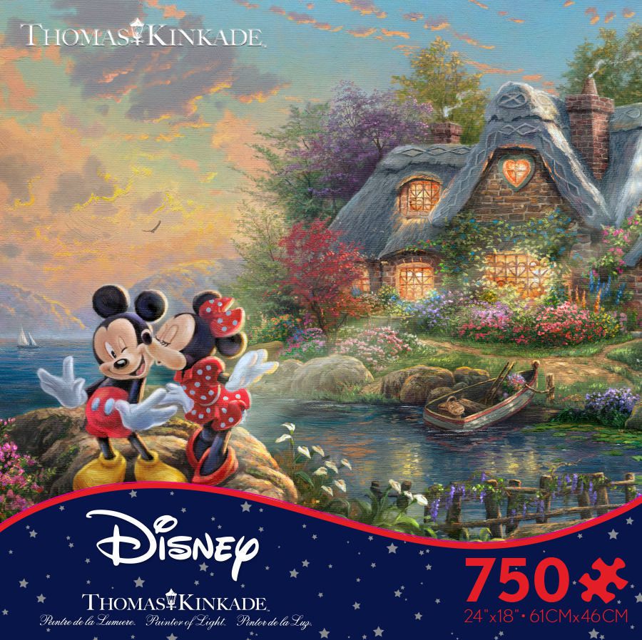 Ceaco - Thomas Kinkade - Disney Dreams Collection: Mickey And