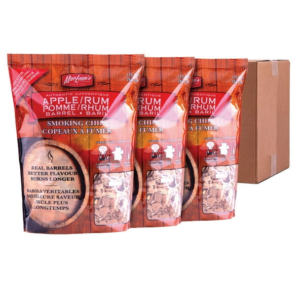 MacLean's Apple/Rum Barrel Smoking Chips Bundle Walmart.ca