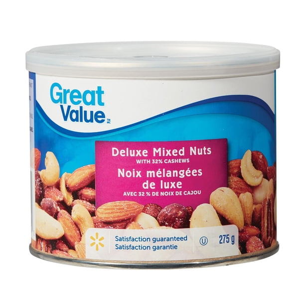 Great Value Deluxe Mixed Nuts - Walmart.ca