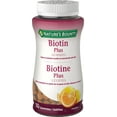 thumbnail image 1 of Nature's Bounty Biotin Plus Gummies, 1 of 3