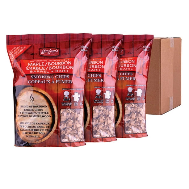 Maclean's 3 Pack Maple/Bourbon BBQ Smoking Chips Bundle Walmart.ca