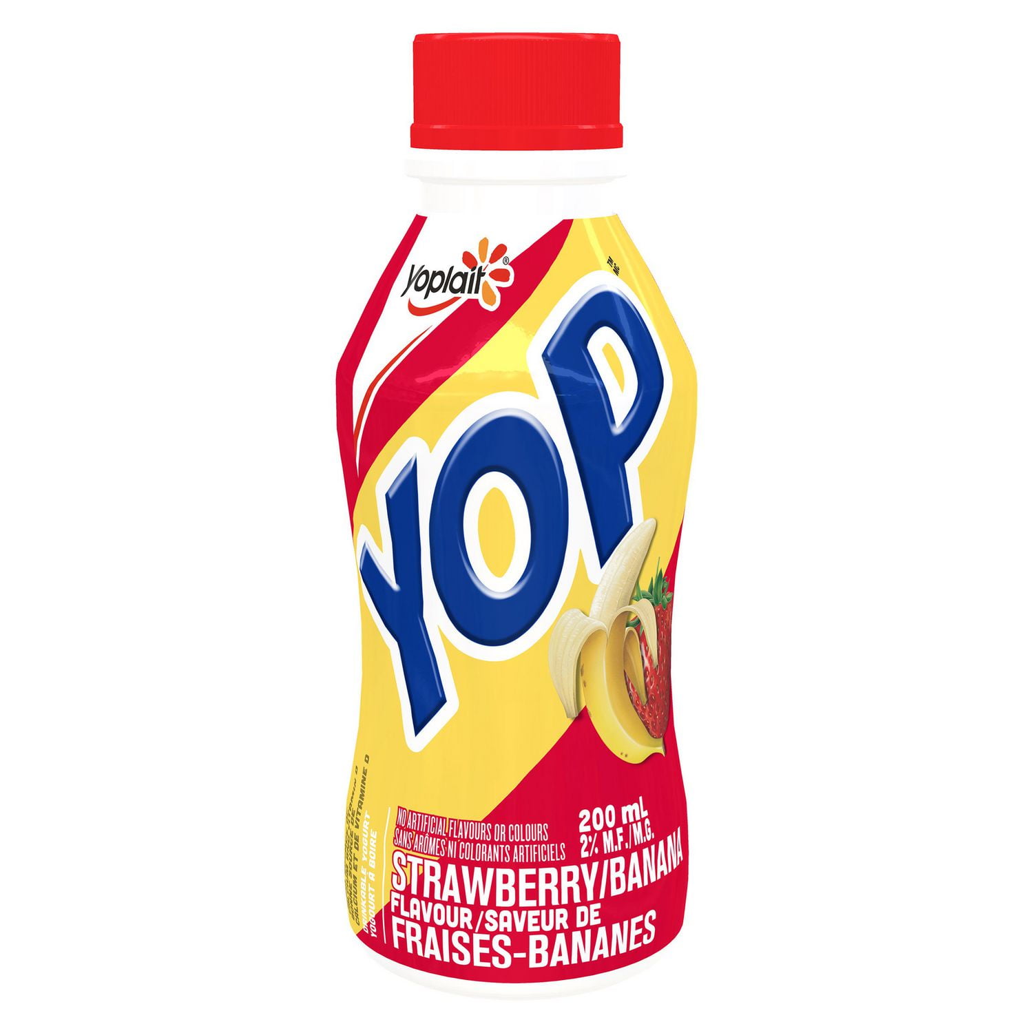 Yop by Yoplait Strawberry/Banana Flavour Drinkable Yogurt Walmart Canada