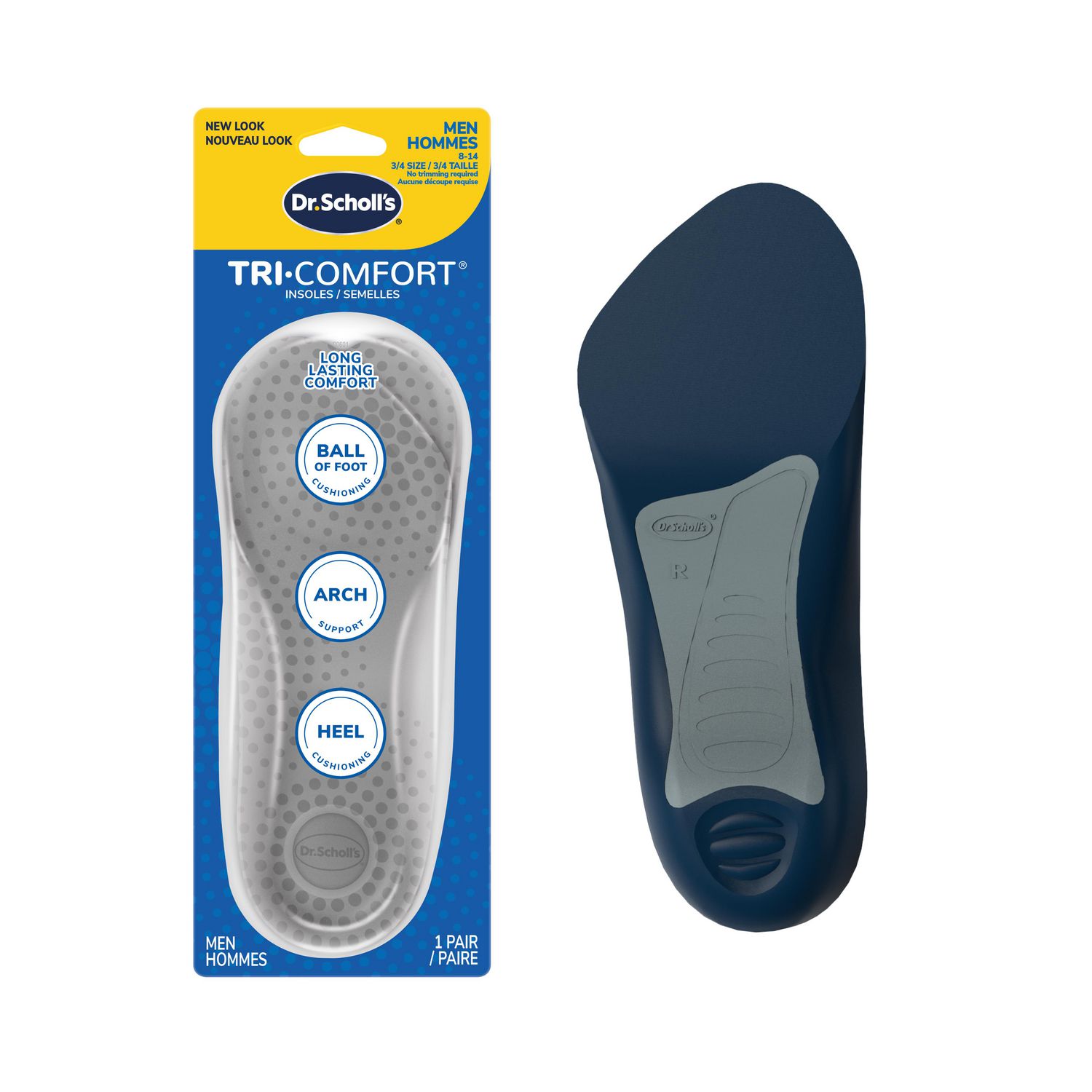 Dr. Scholl's® Tri-Comfort® Insoles, Mens, 1 pair 