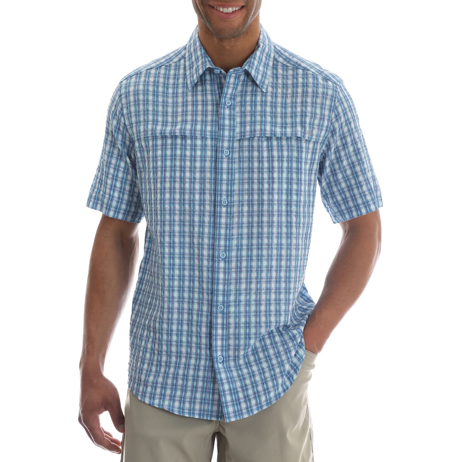 Wrangler Men's Outdoor short Sleeve Shirt | Walmart Canada