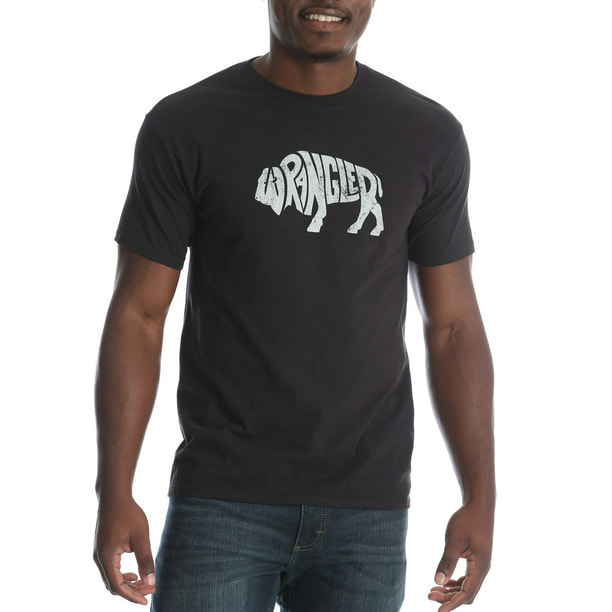 Tee-shirt avec motif graphique à manches courtes Wrangler pour hommes