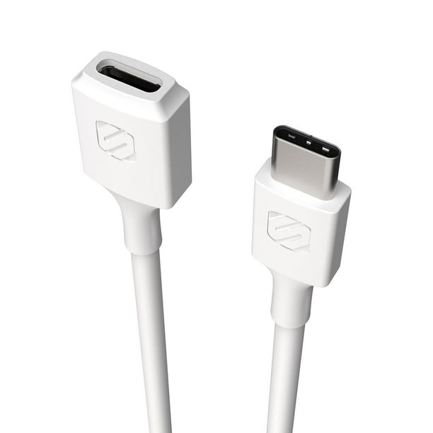 Adaptateur USB-C vers USB-A Scosche, vitesses de transfert de