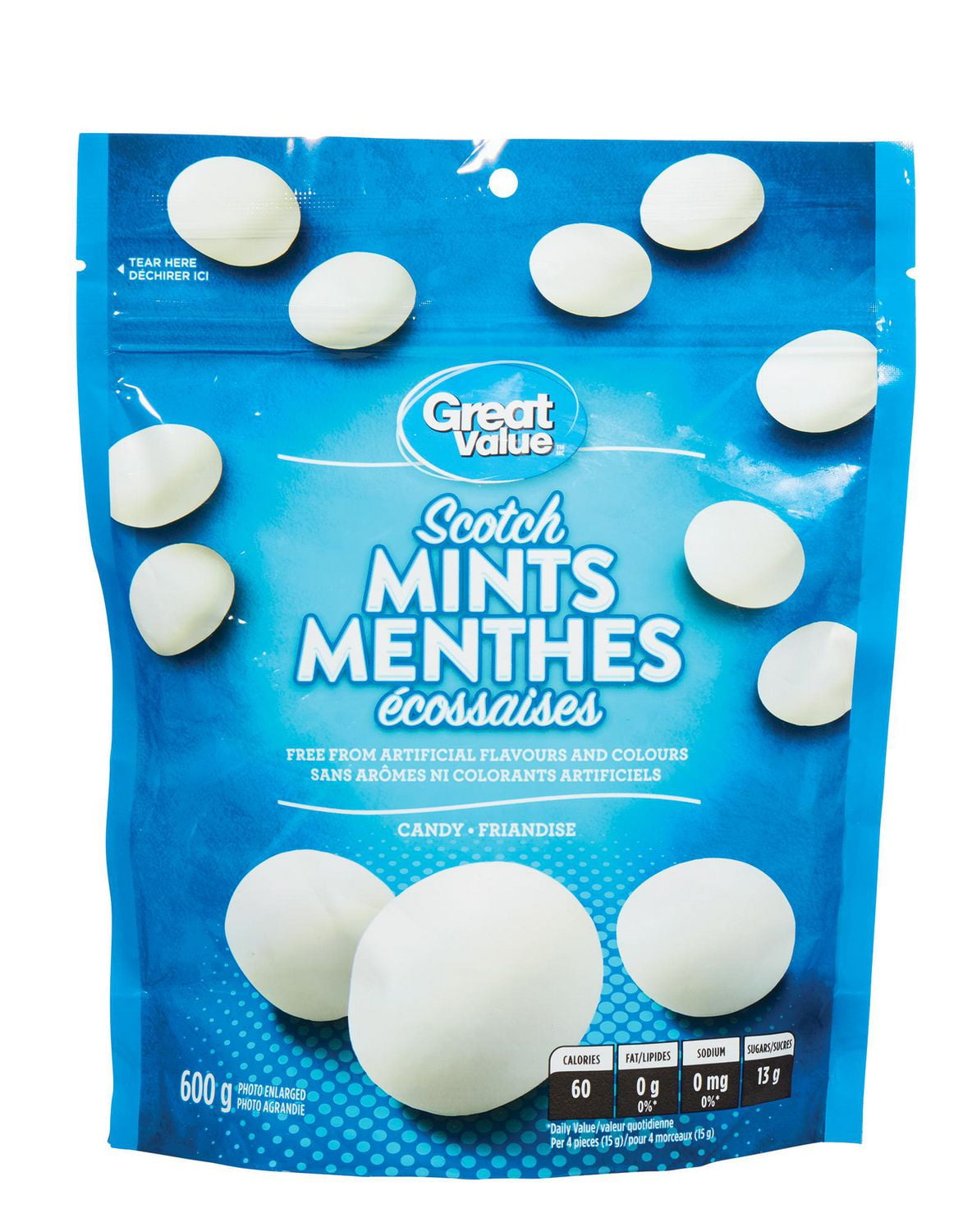Great Value Scotch Mints Bag Walmart Canada