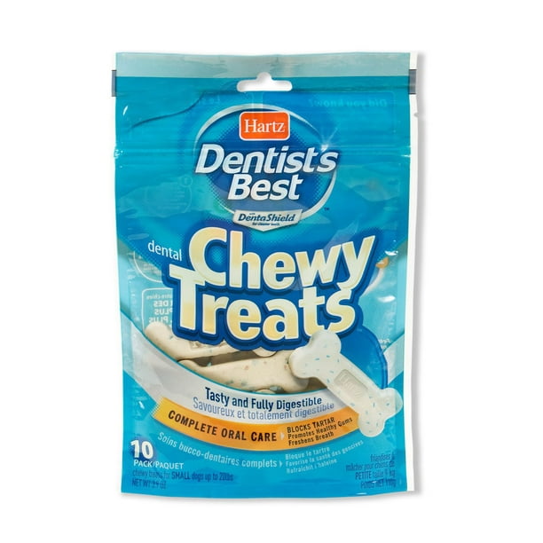 Hartz Dentist's Best Chewy Treats 10 paquet