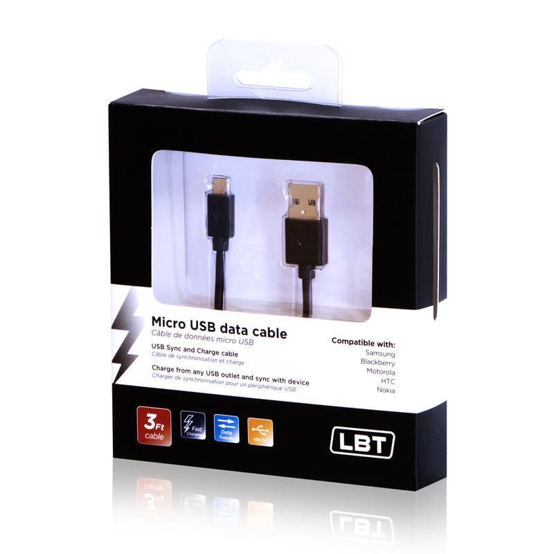 LBT 021 3ft Micro USB Cable Walmart Canada