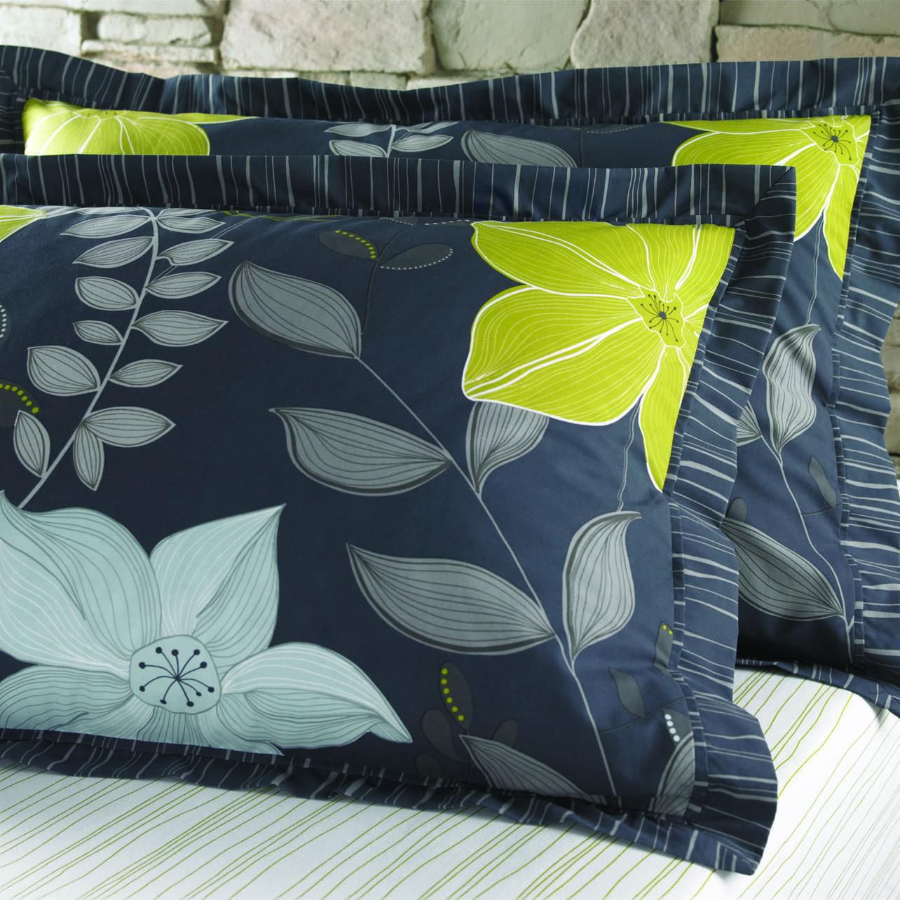 Parure de lit compl te Midnight Garden 10 pi ces de Springmaid