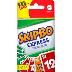 Skip-Bo Express Card Game for Kids, Adults & Family Night