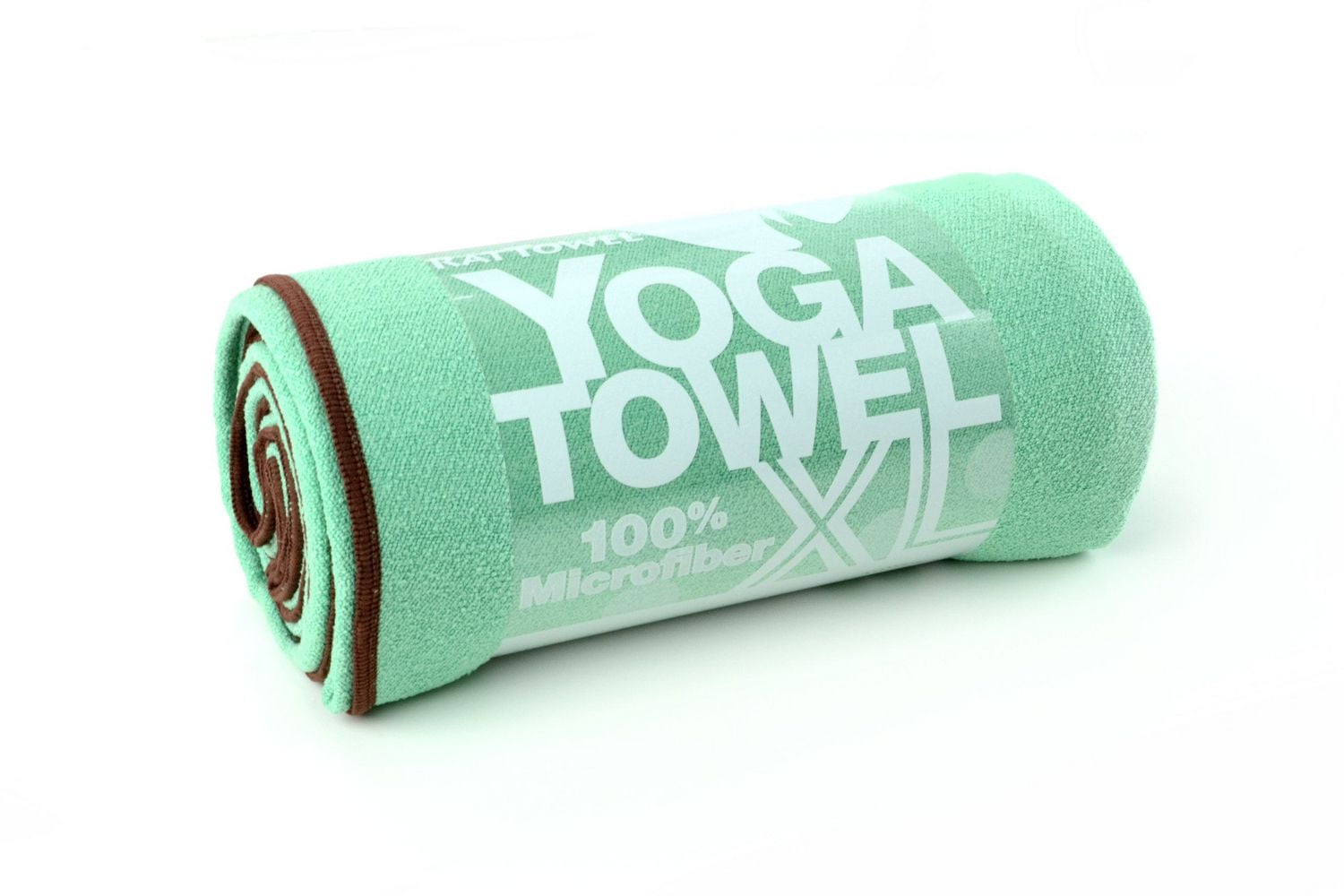YogaRat Yoga Mat Towel XL Seafoam/Cocoa Walmart Canada