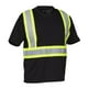 T-shirt de sécurité à manches courtes Forcefield Hi Vis à col en V Tailles G-2TG – image 1 sur 2