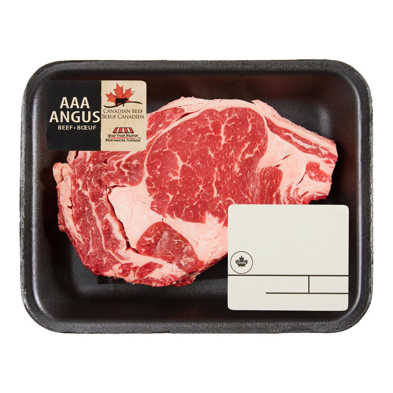 Strip Loin Beef Steak, Your Fresh Market, 1 Steak, AAA Angus Beef