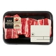 thumbnail image 2 of Bouts de côtes de bœuf à l'anglaise Mon marché fraîcheur, 4 morceaux, Bœuf Angus AAA, 0.55 - 0.80 KG, 2 of 3