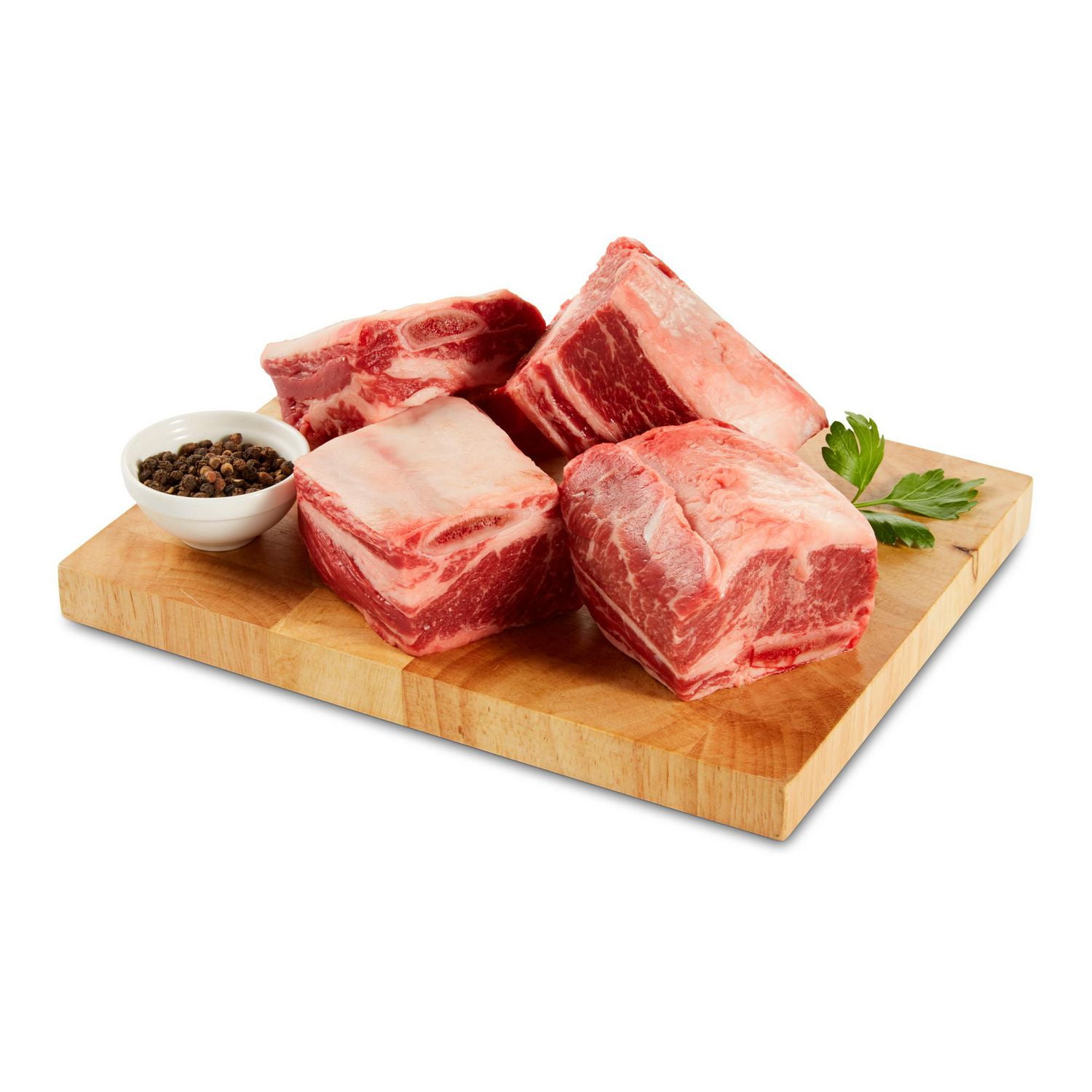 Beef English Style Short Ribs, Your Fresh Market, 4 pieces, AAA Angus Beef, 0.55 - 0.80 KG