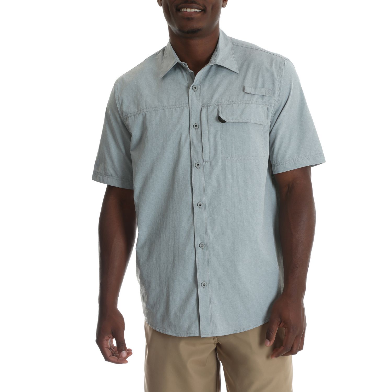 Wrangler Men's Outdoor short Sleeve Utility Shirt | Walmart Canada