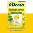 thumbnail image 3 of Ricola Box Lemon Mint, No Sugar Added Naturally Refreshing Throat Relief, 3 of 8