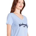thumbnail image 2 of George Women's V-Neckline Pajama Tee, 2 of 6