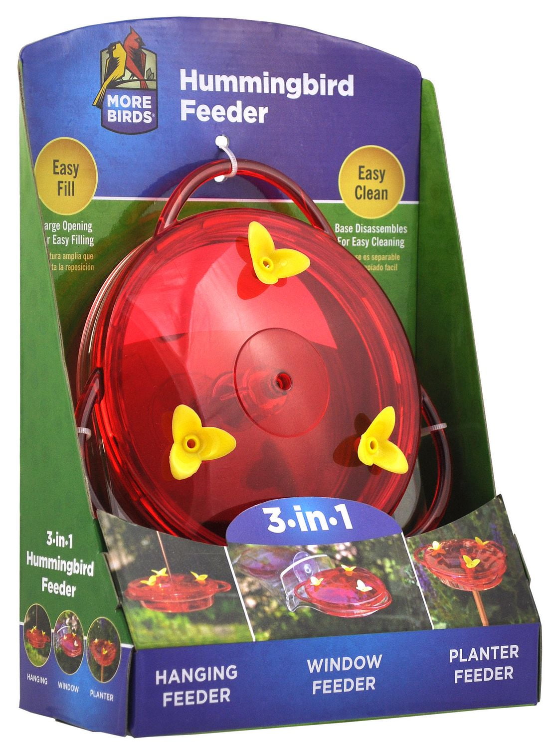 More Birds 3in1 Hummingbird Feeder Walmart Canada