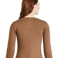 thumbnail image 3 of George Women's Slim Rib Long Sleeve Tee, 3 of 6