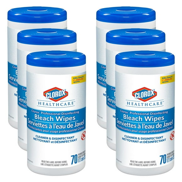 Clorox Healthcare Professional Disinfecting Bleach Wipes