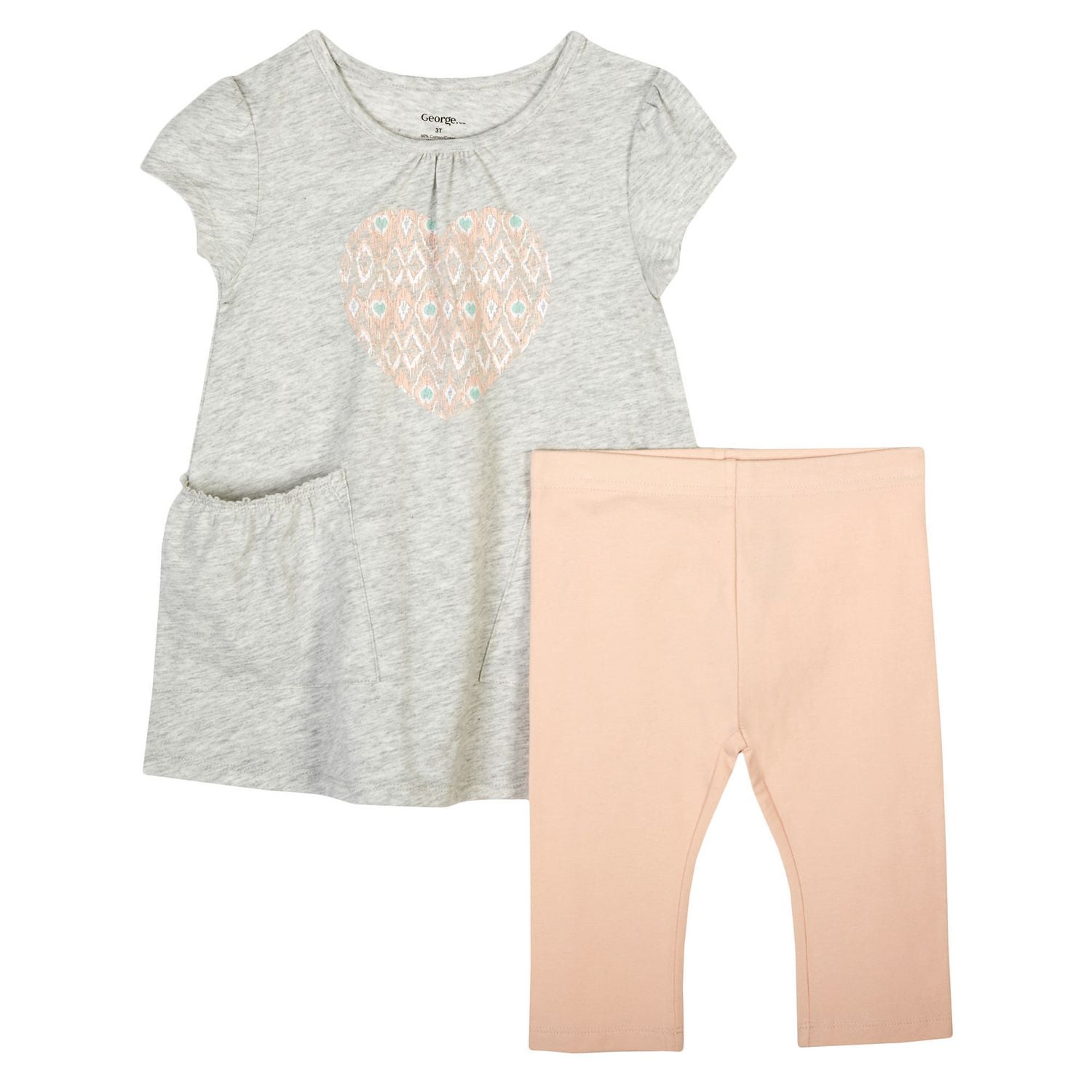 Toddler Girls’ Tunic and Legging Set Walmart Canada