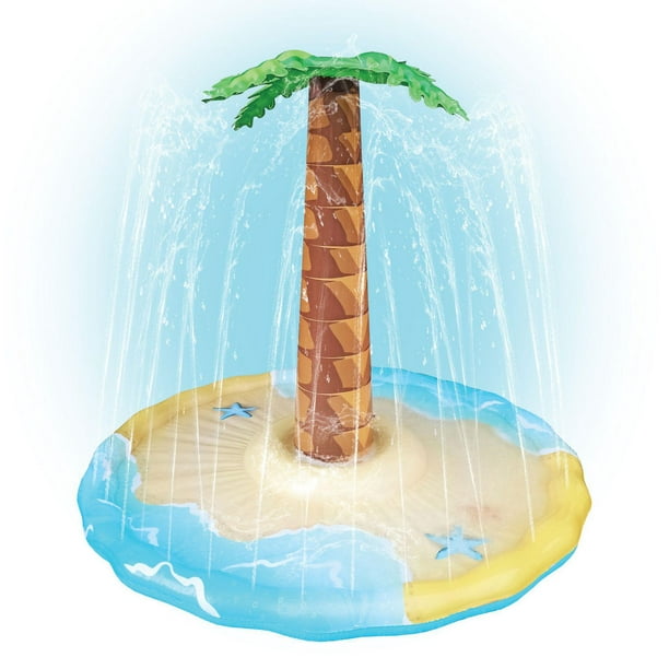 Splash Buddies Gonflable Palm Tree Splash Pad