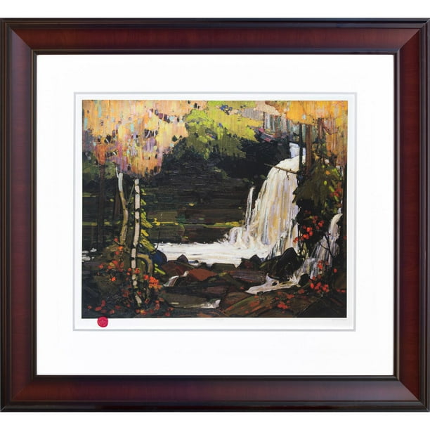 Peinture murale Canadiana Art Woodland Waterfall par Tom Thomson