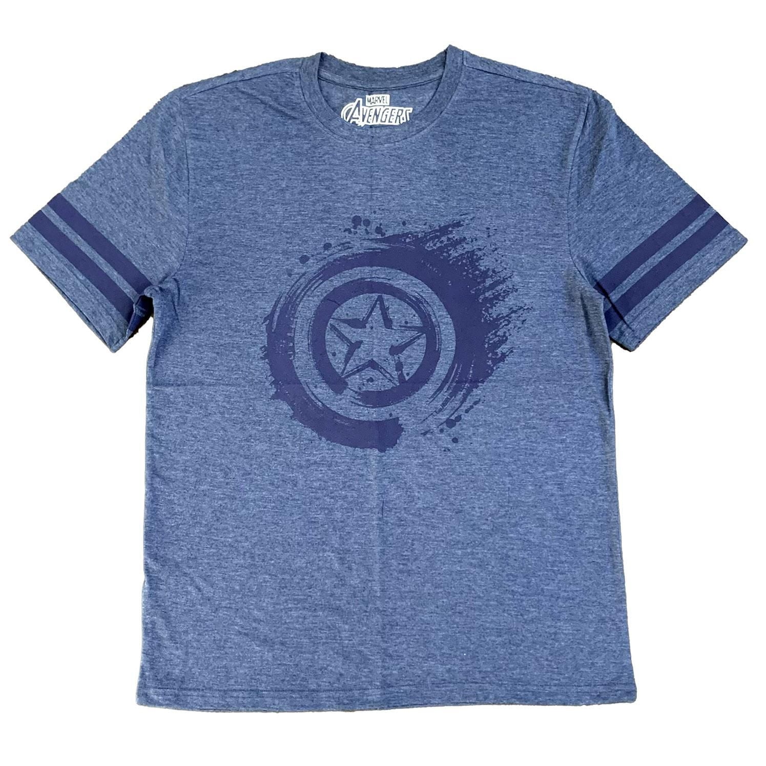 Men's licensed Captain America t shirt.