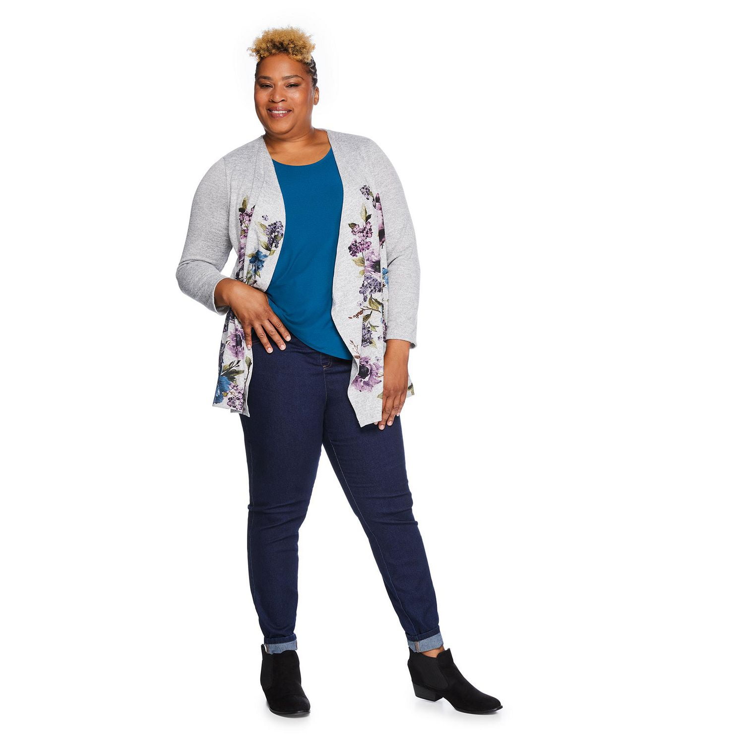 Cardigan trompe-l’œil Penmans Plus pour femmes