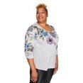 thumbnail image 2 of Penmans Plus Women's 3/4 Sleeve Top, 2 of 6
