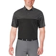 thumbnail image 1 of Ben Hogan Men’s Two Tone Stripe Short Sleeve Golf Polo, 1 of 4