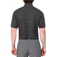 thumbnail image 2 of Ben Hogan Men’s Two Tone Stripe Short Sleeve Golf Polo, 2 of 4